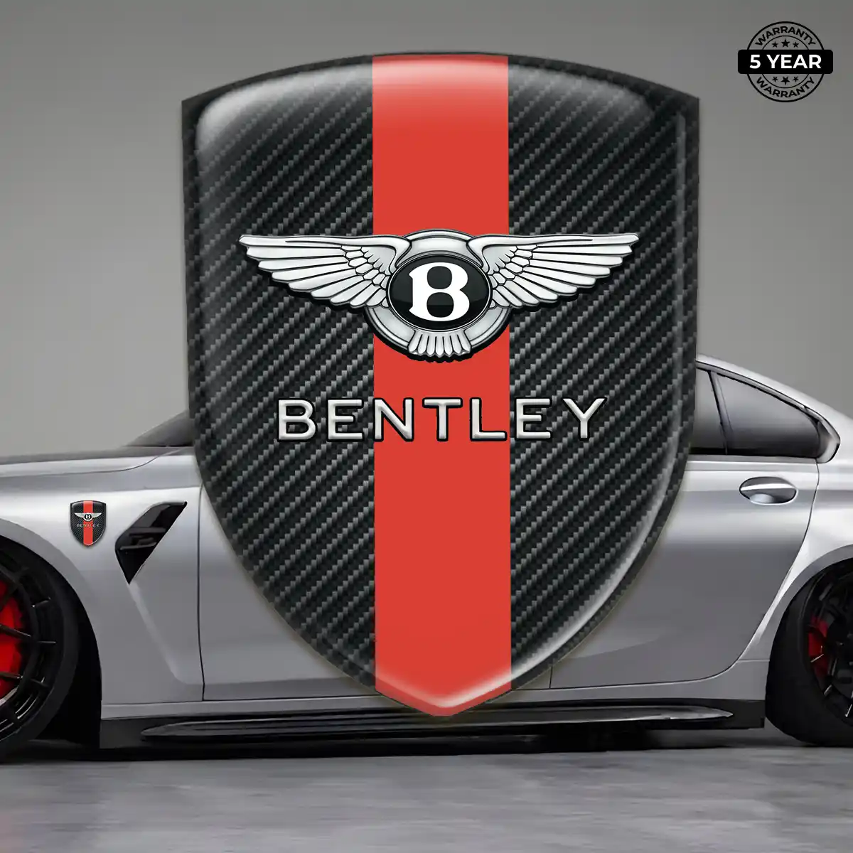 Bentley Car Emblem Sticker Superior Craft