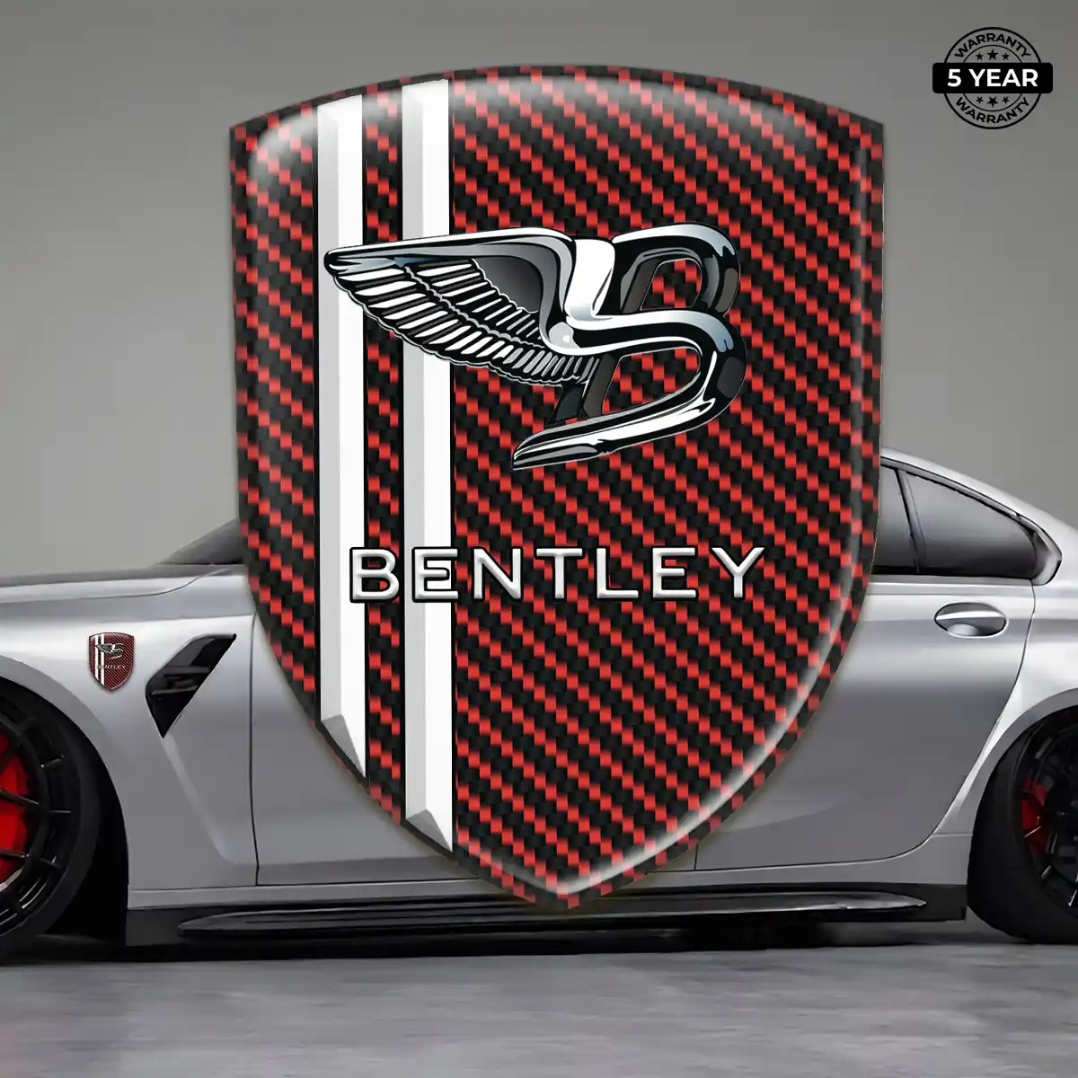 Bentley Car Logo Decal Interior Elegance
