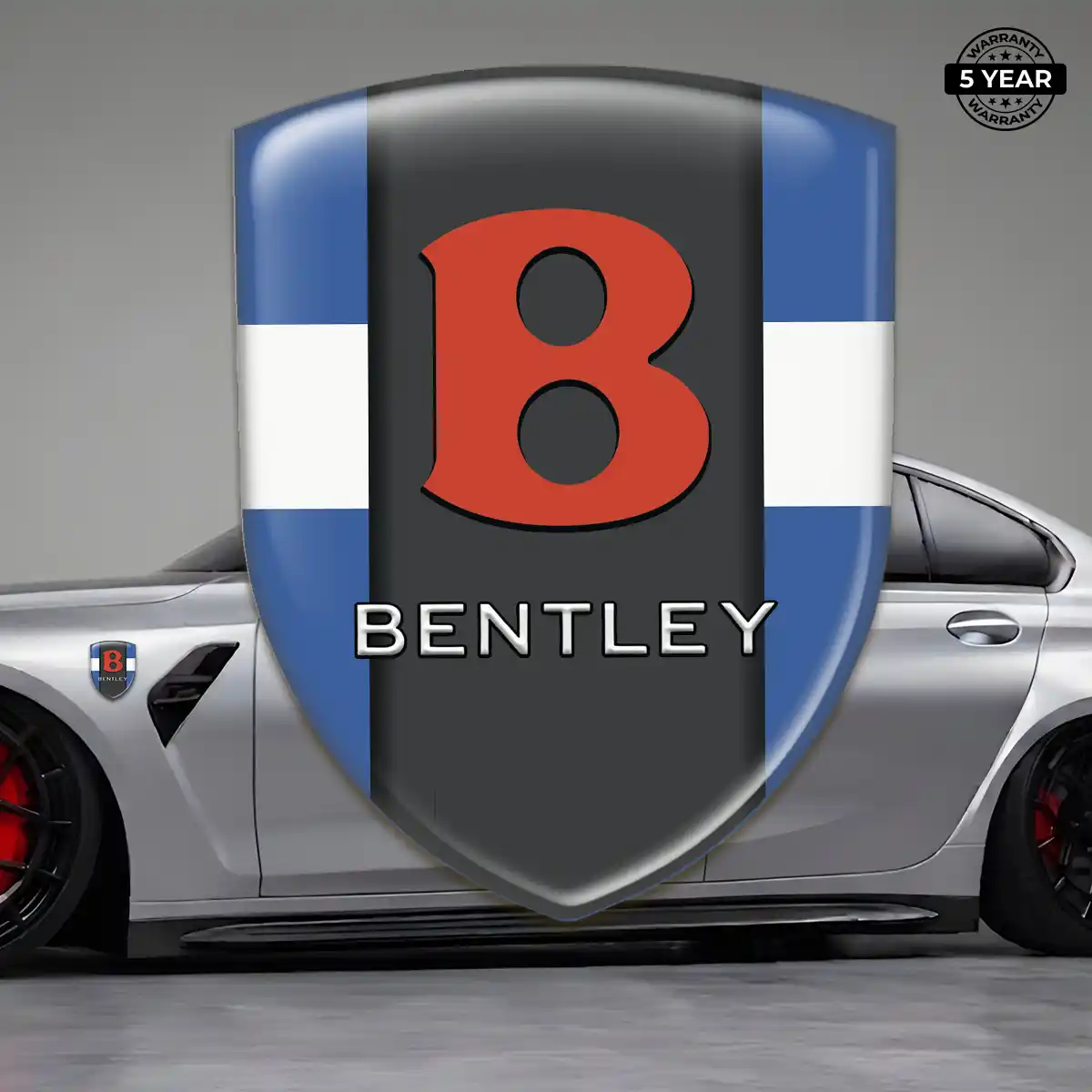 Bentley Car Logo Decal Interior Luxe