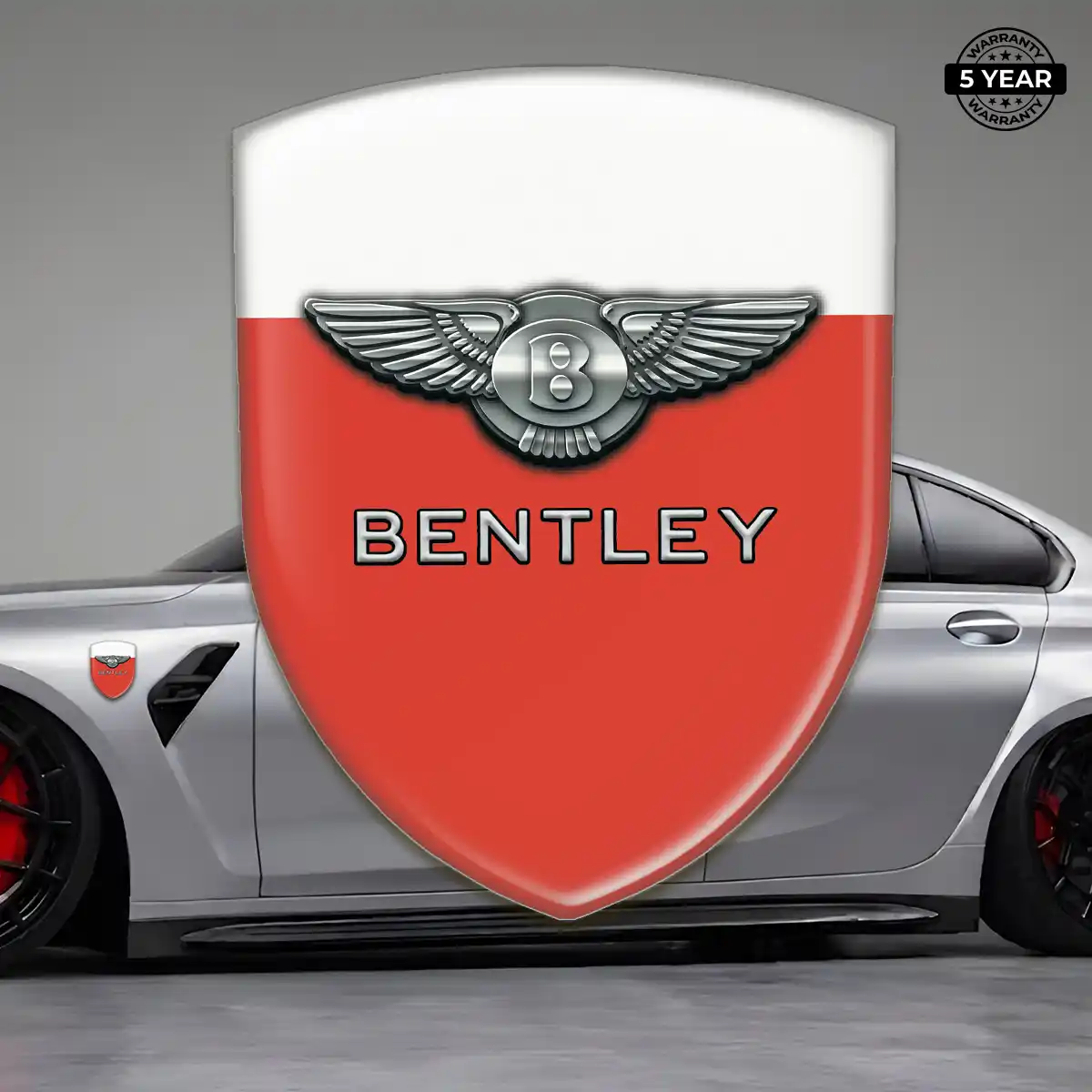 Bentley Car Logo Decal Refined Design