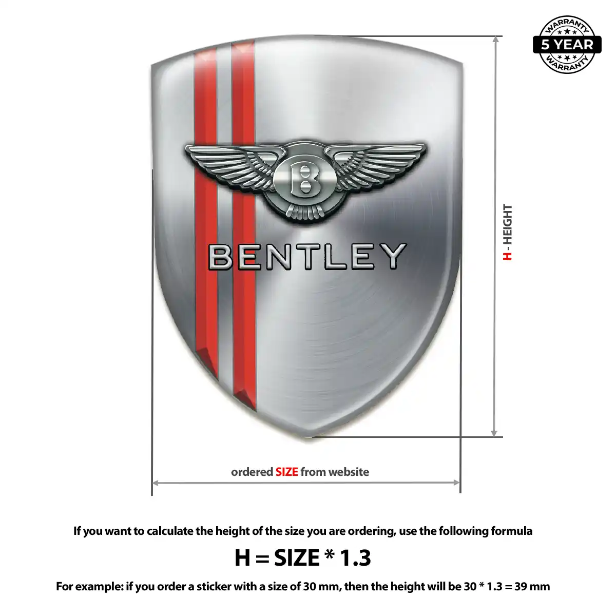 Bentley Crest Emblem Exclusive Series