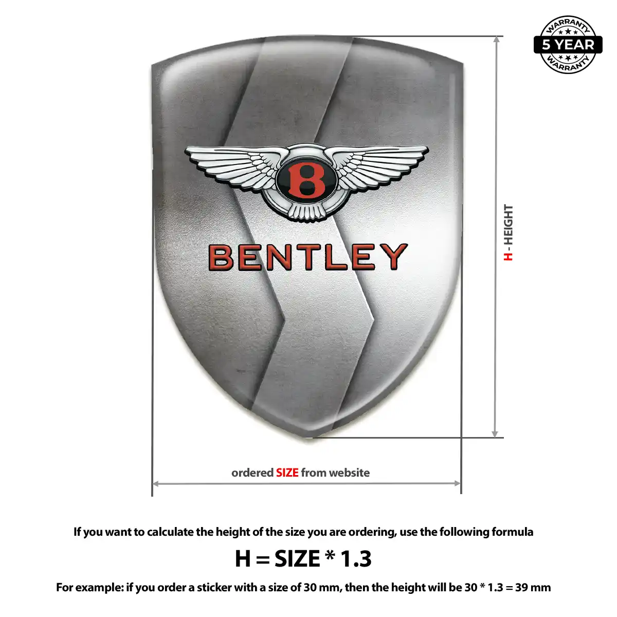 Bentley Crest Emblem Interior Elegance