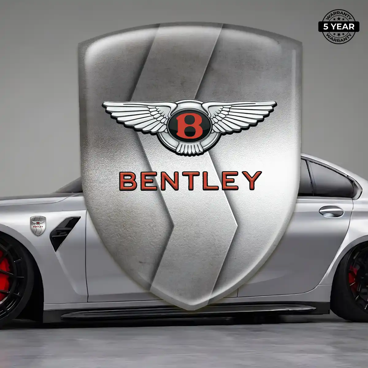Bentley Crest Emblem Interior Elegance