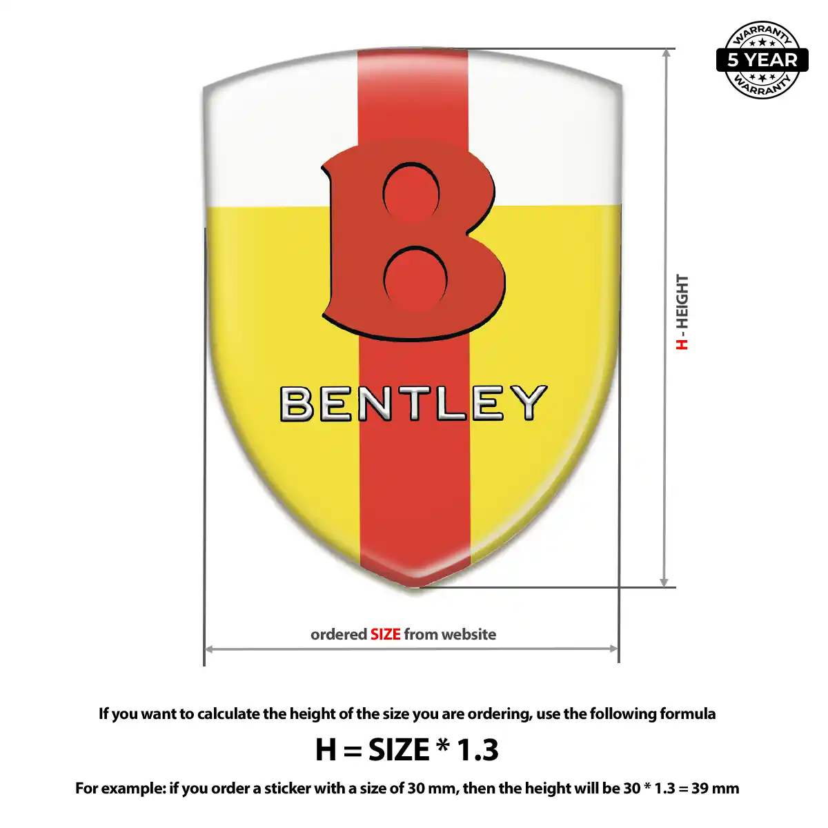 Bentley Crest Emblem Interior Luxe