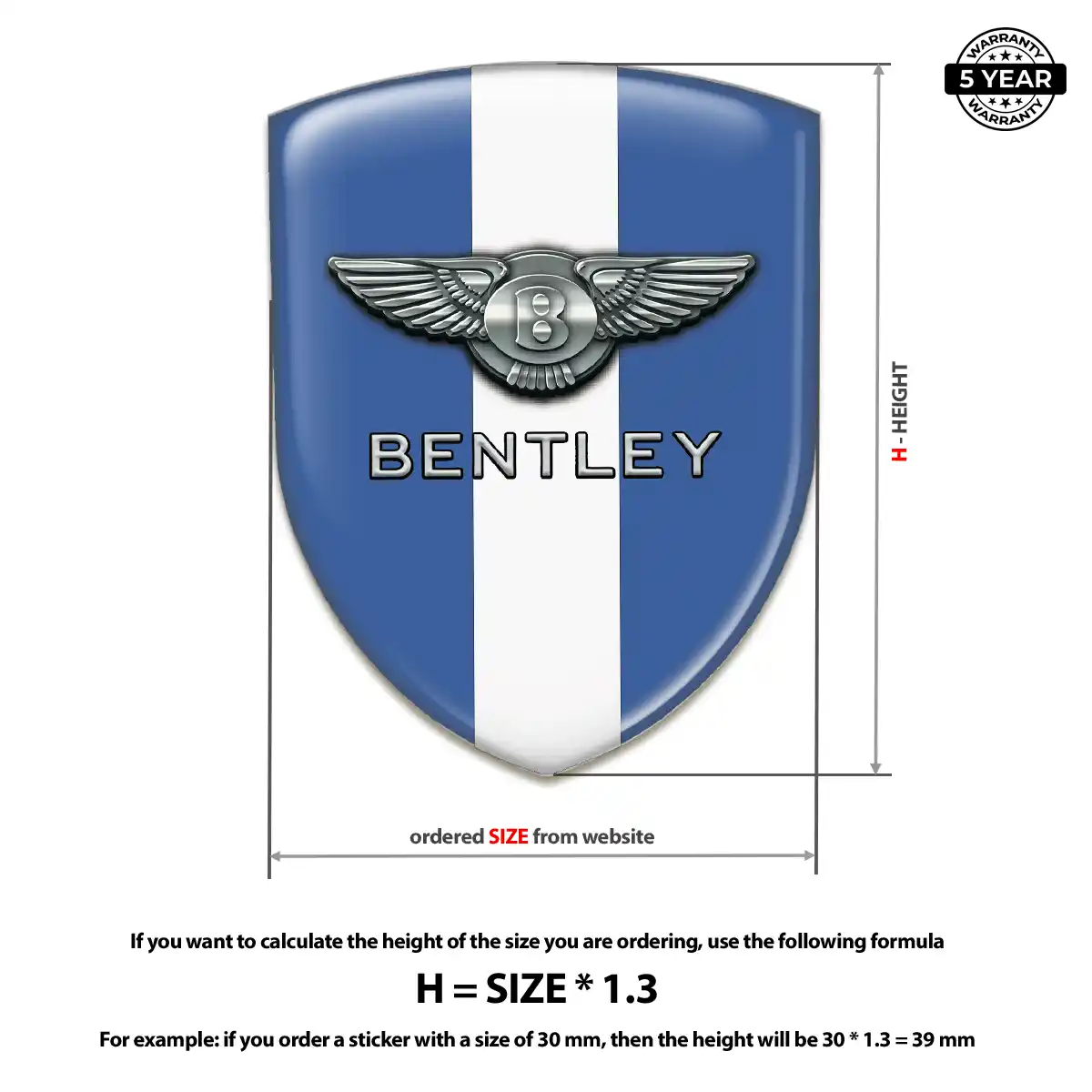 Bentley Crest Emblem Noble Edition