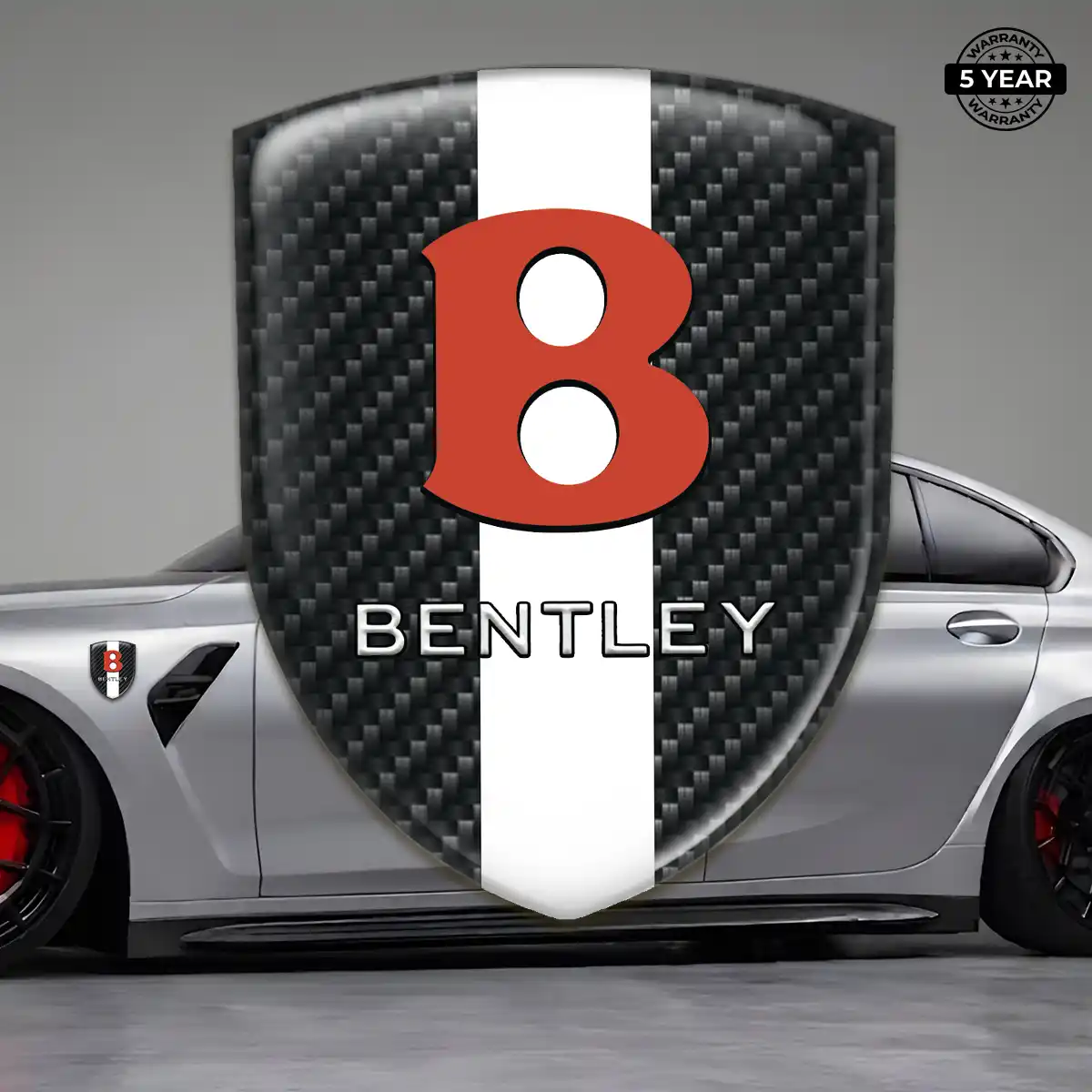 Bentley Crest Emblem Performance Style