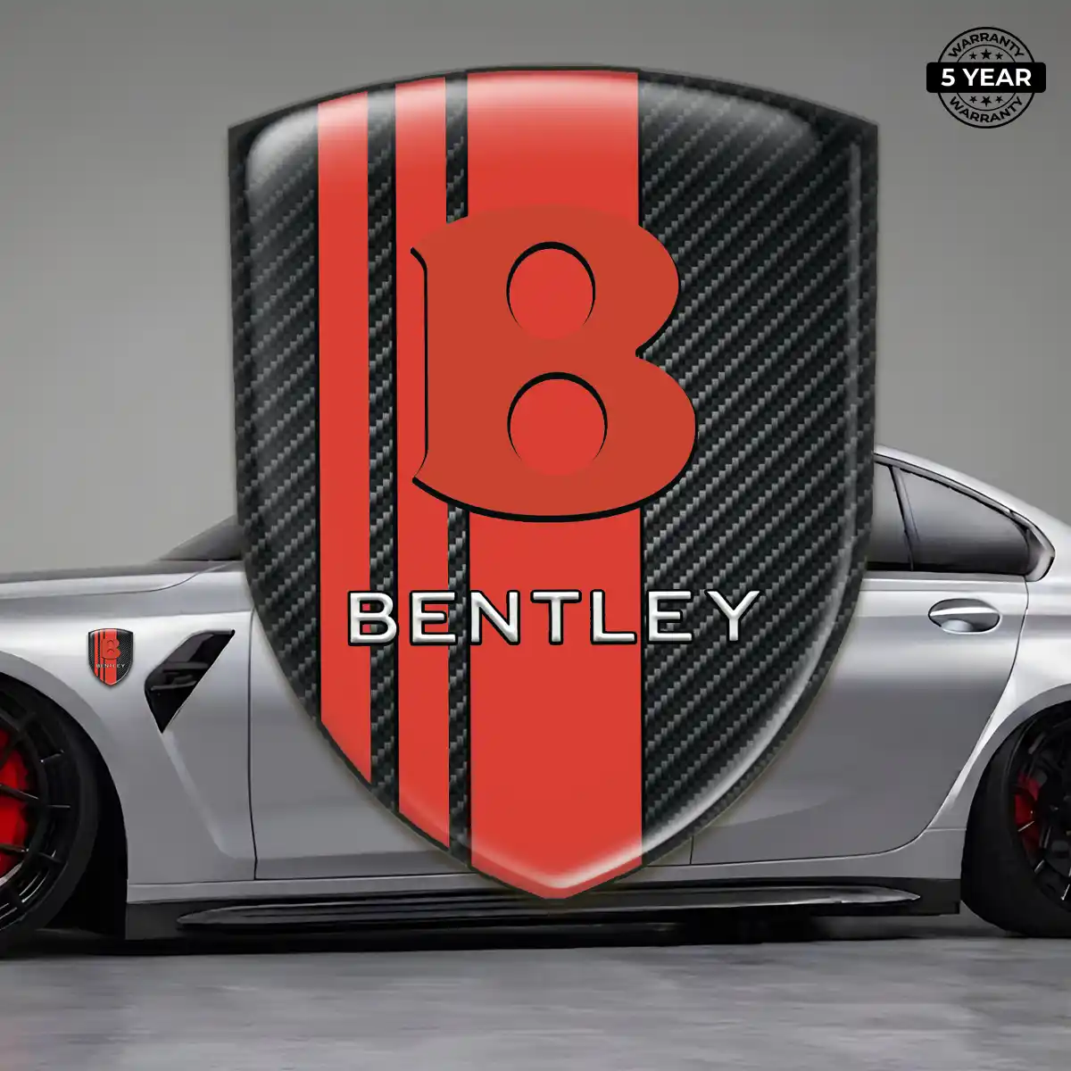 Bentley Crest Logo Emblem Auto Tuning