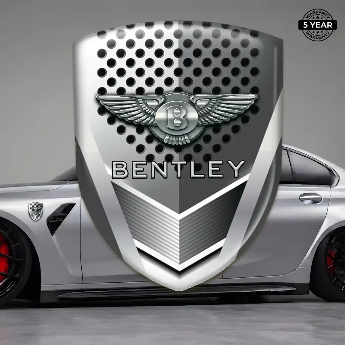 Bentley Crest Logo Emblem Interior Elegance