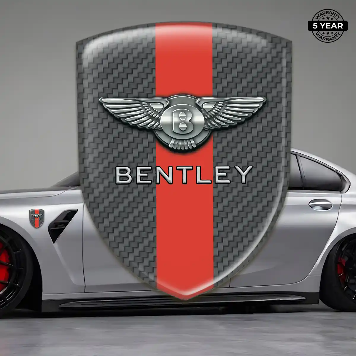 Bentley Crest Logo Emblem Interior Luxe