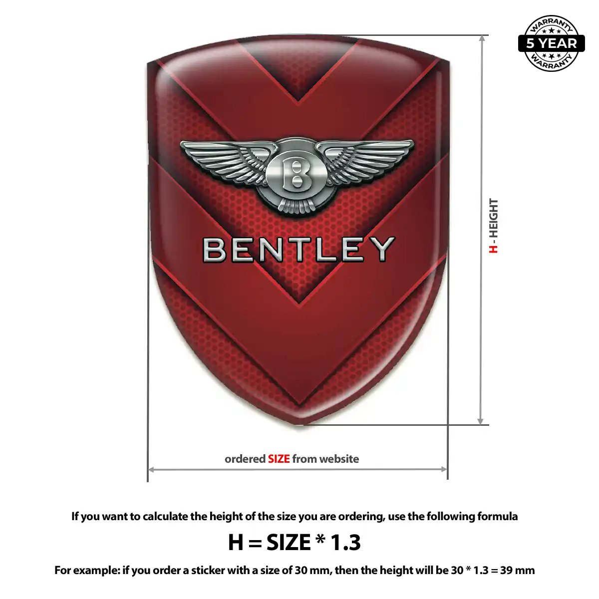 Bentley Crest Logo Emblem Opulent Line