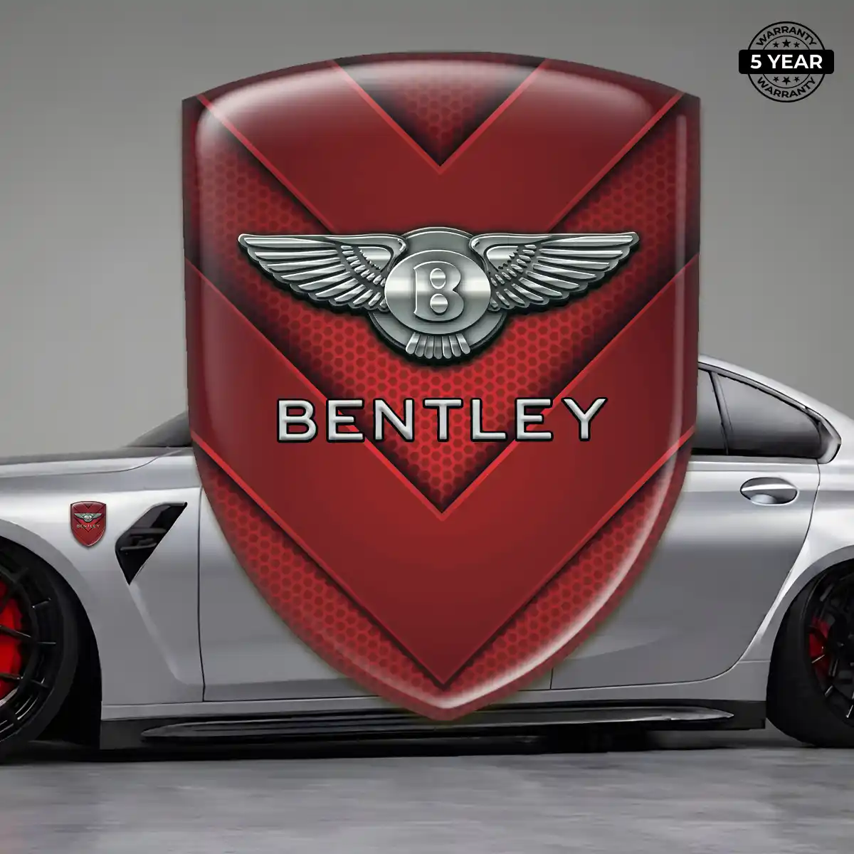Bentley Crest Logo Emblem Opulent Line