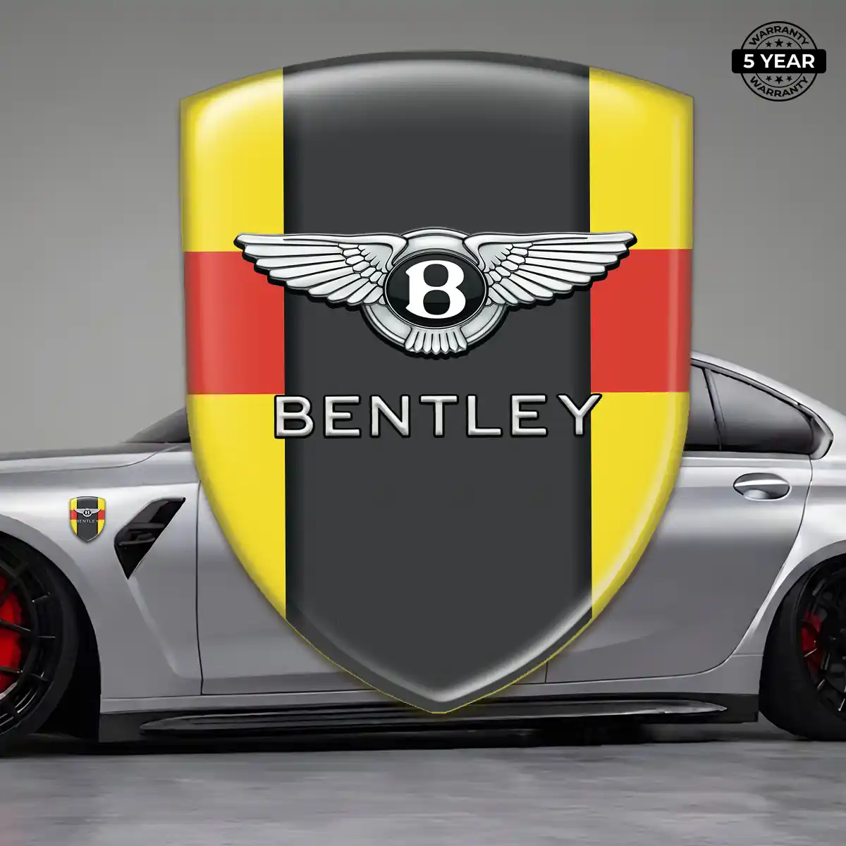 Bentley Crest Logo Emblem Outer Style