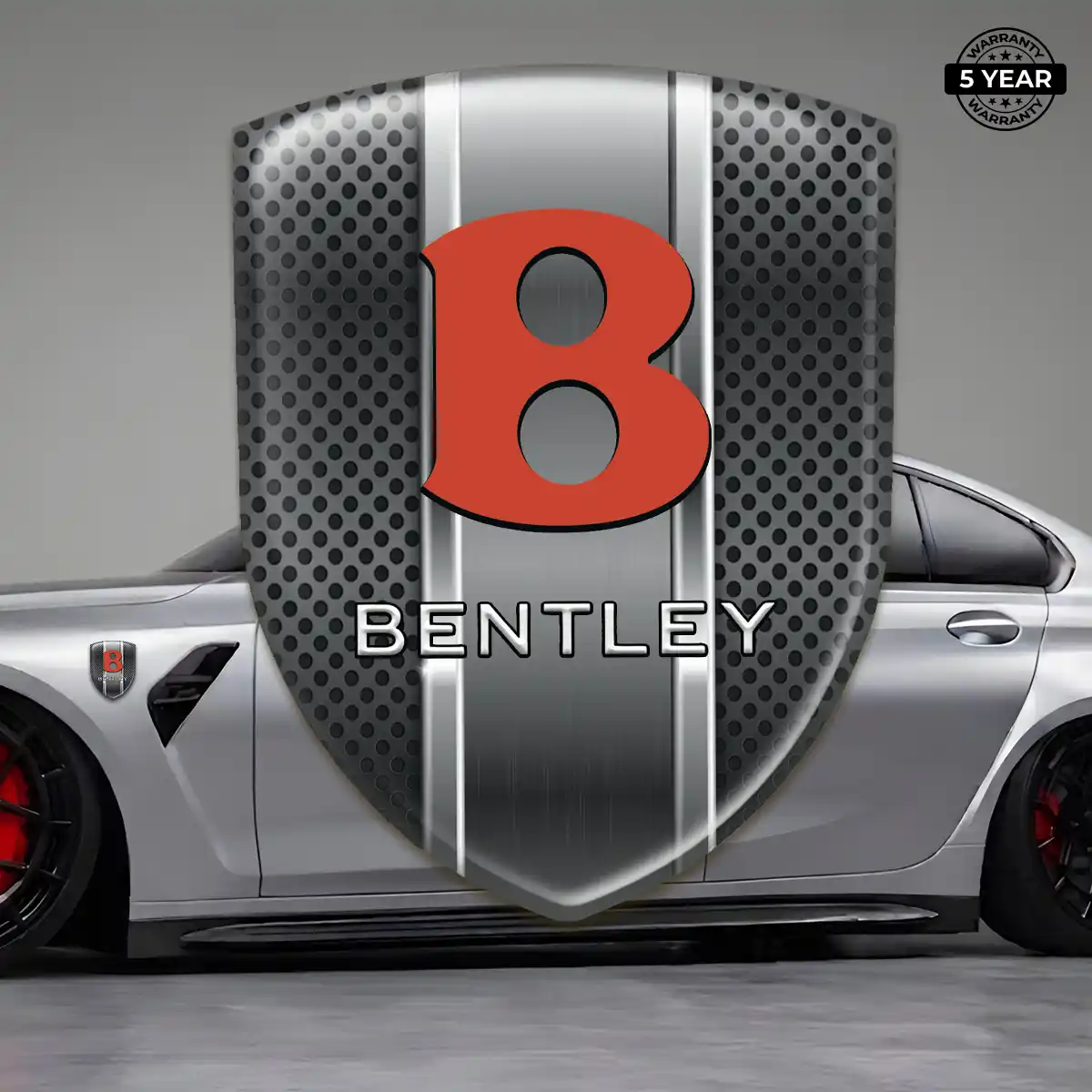 Bentley Crest Logo Emblem Performance Style