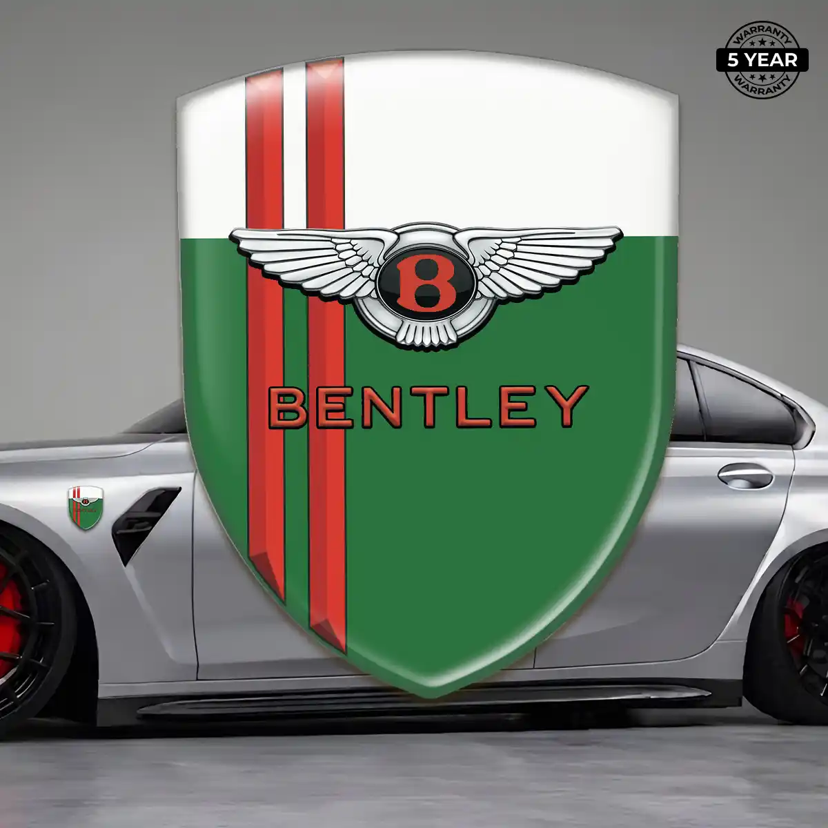 Bentley Crest Logo Emblem Sleek Style