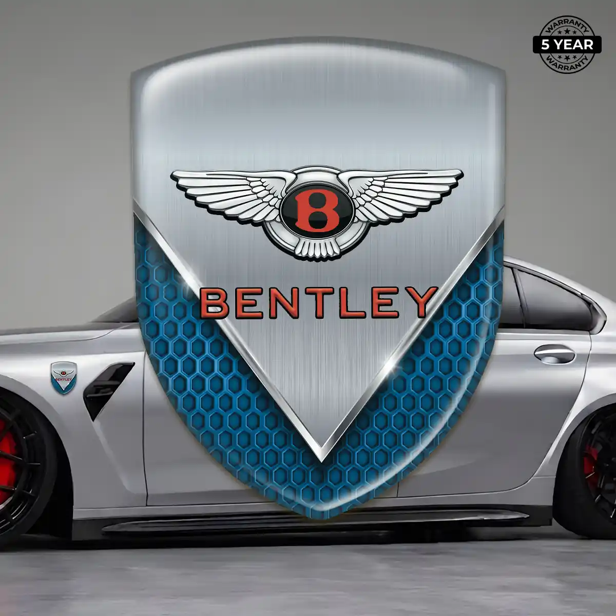 Bentley Crest Logo Emblem Sport Tuning