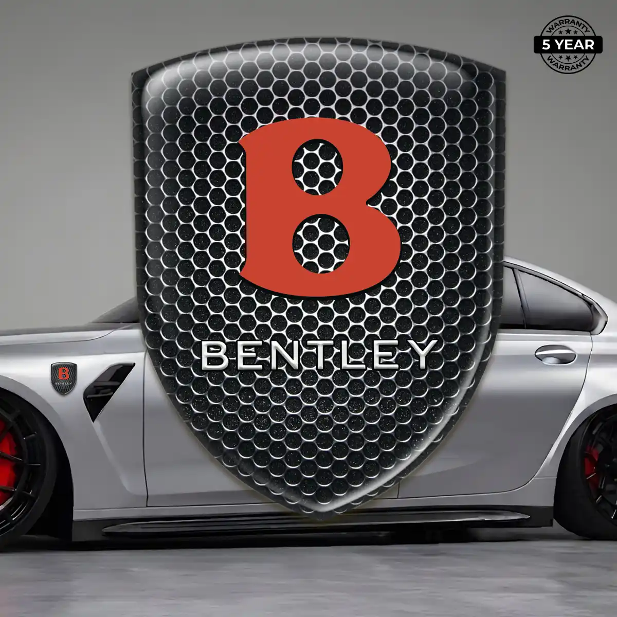 Bentley Domed Badge Elite Finish