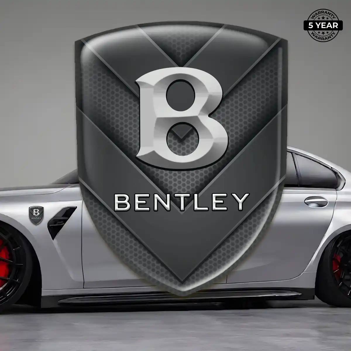 Bentley Domed Badge Refined Design