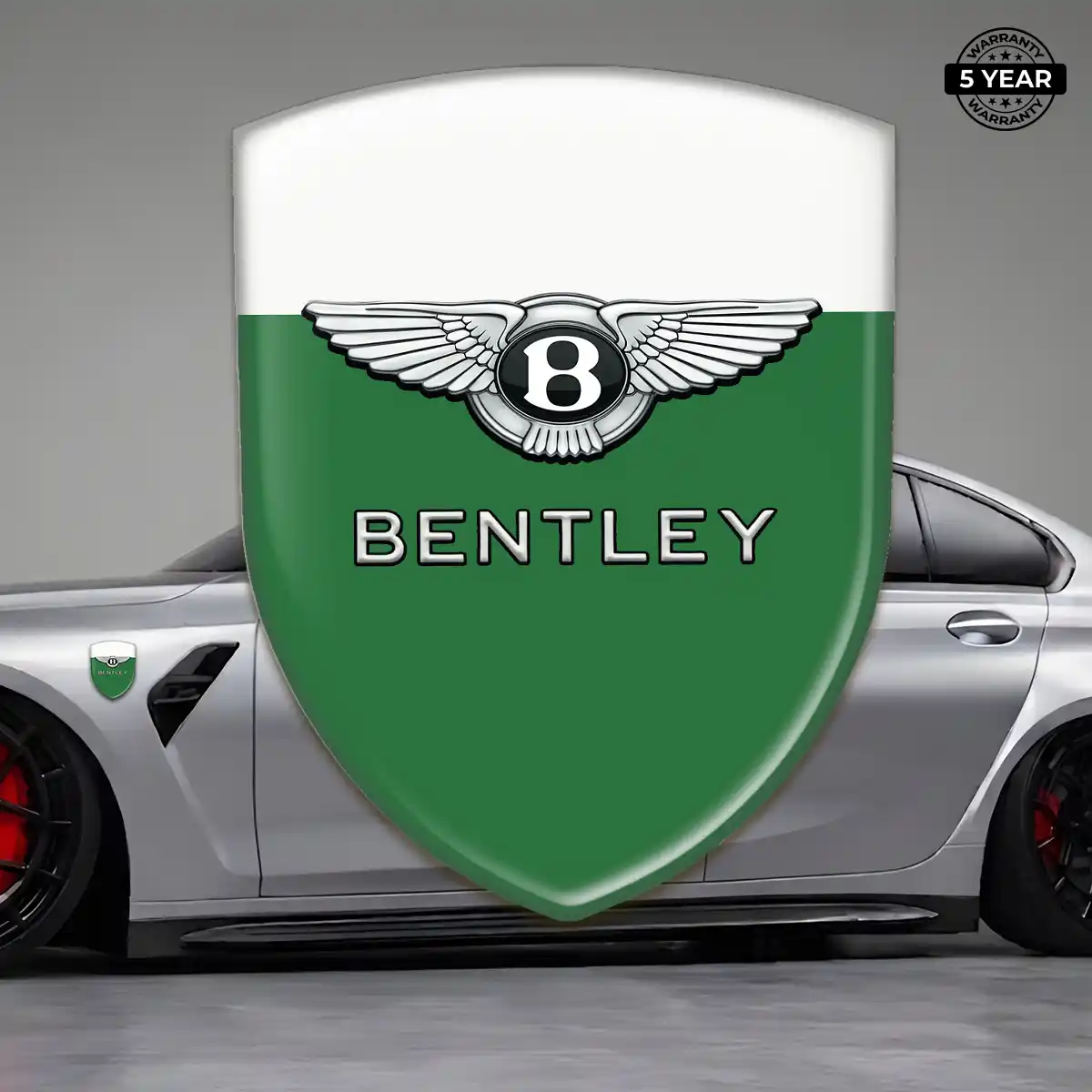 Bentley Domed Badge Sleek Style
