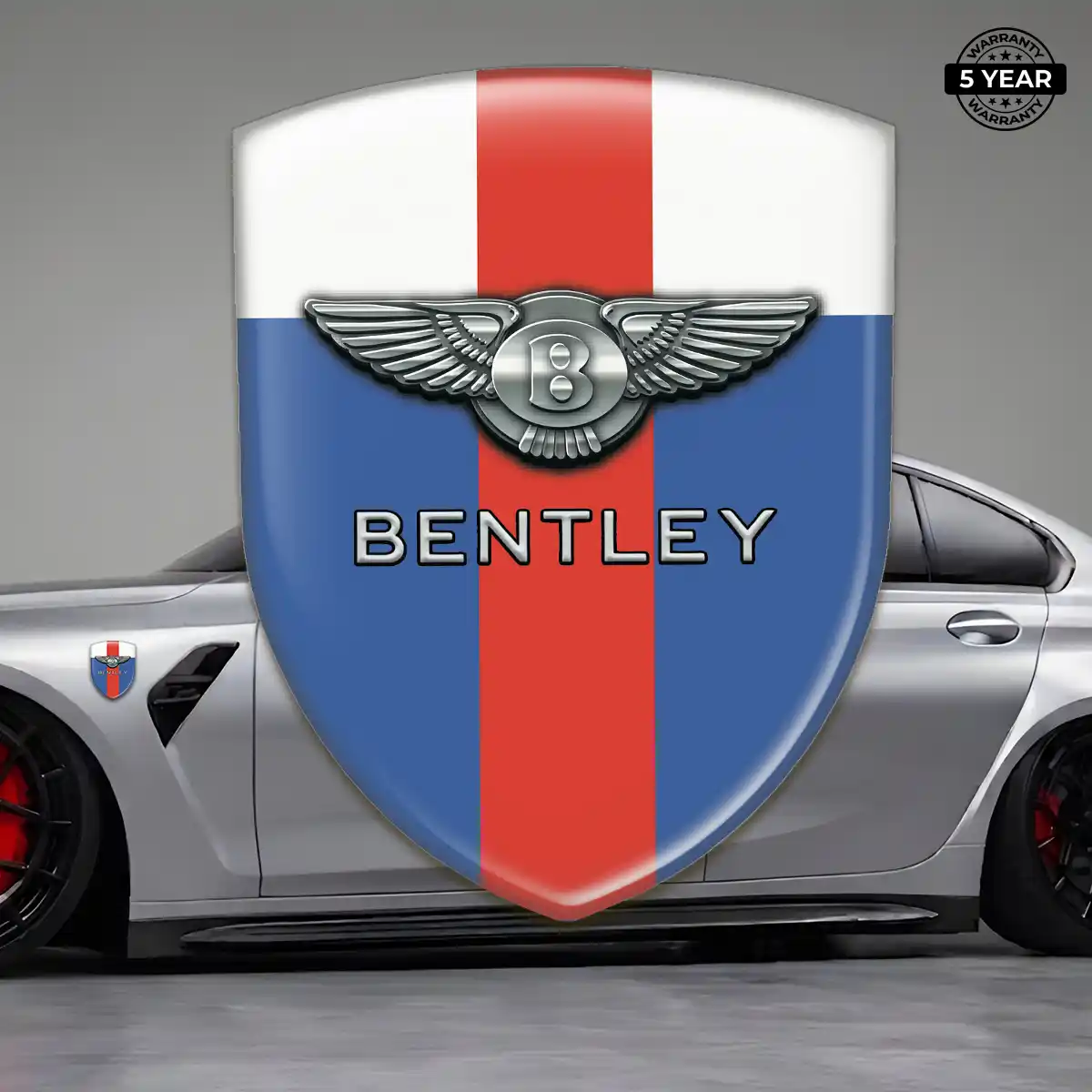 Bentley Domed Car Sticker Deluxe Edition