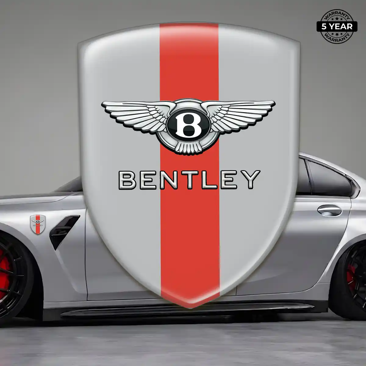Bentley Domed Car Sticker Elite Edition