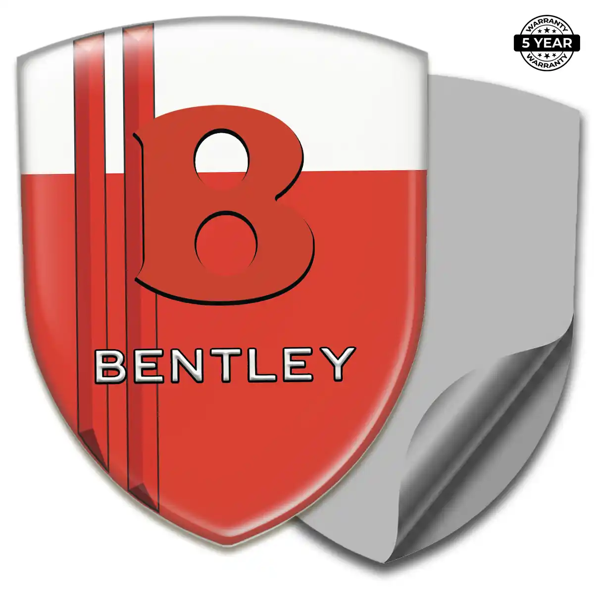 Bentley Domed Car Sticker Elite Finish