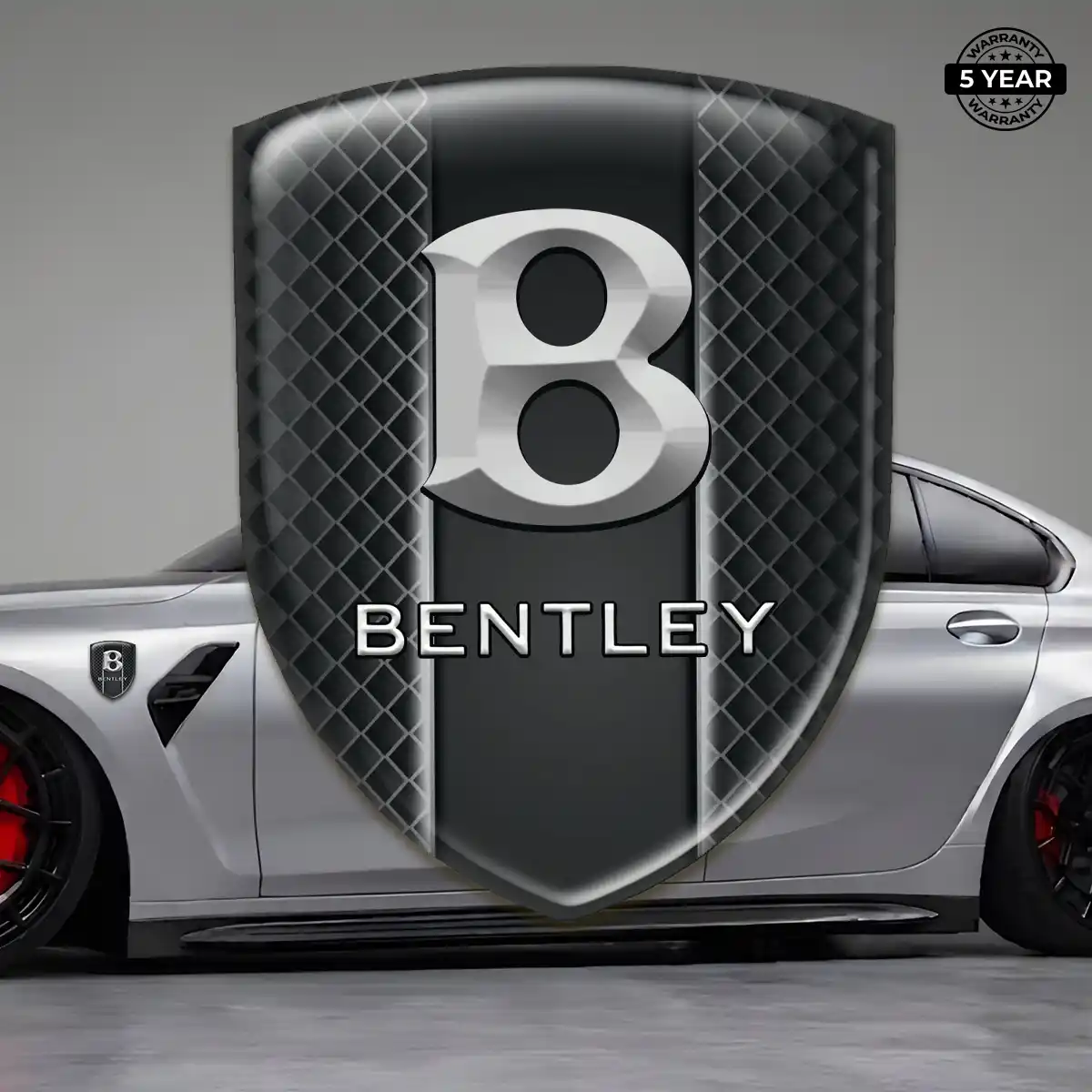 Bentley Domed Car Sticker Interior Luxe