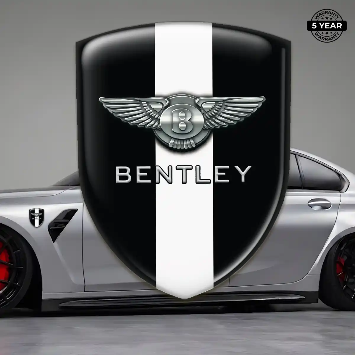Bentley Domed Car Sticker Noble Edition