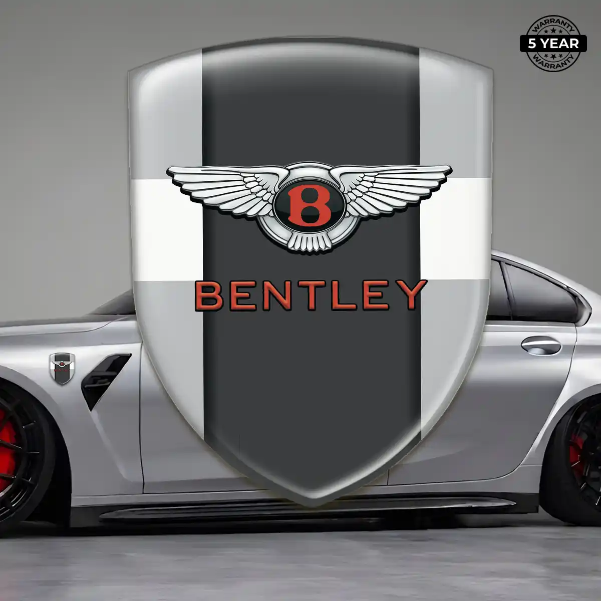 Bentley Domed Car Sticker Opulent Line