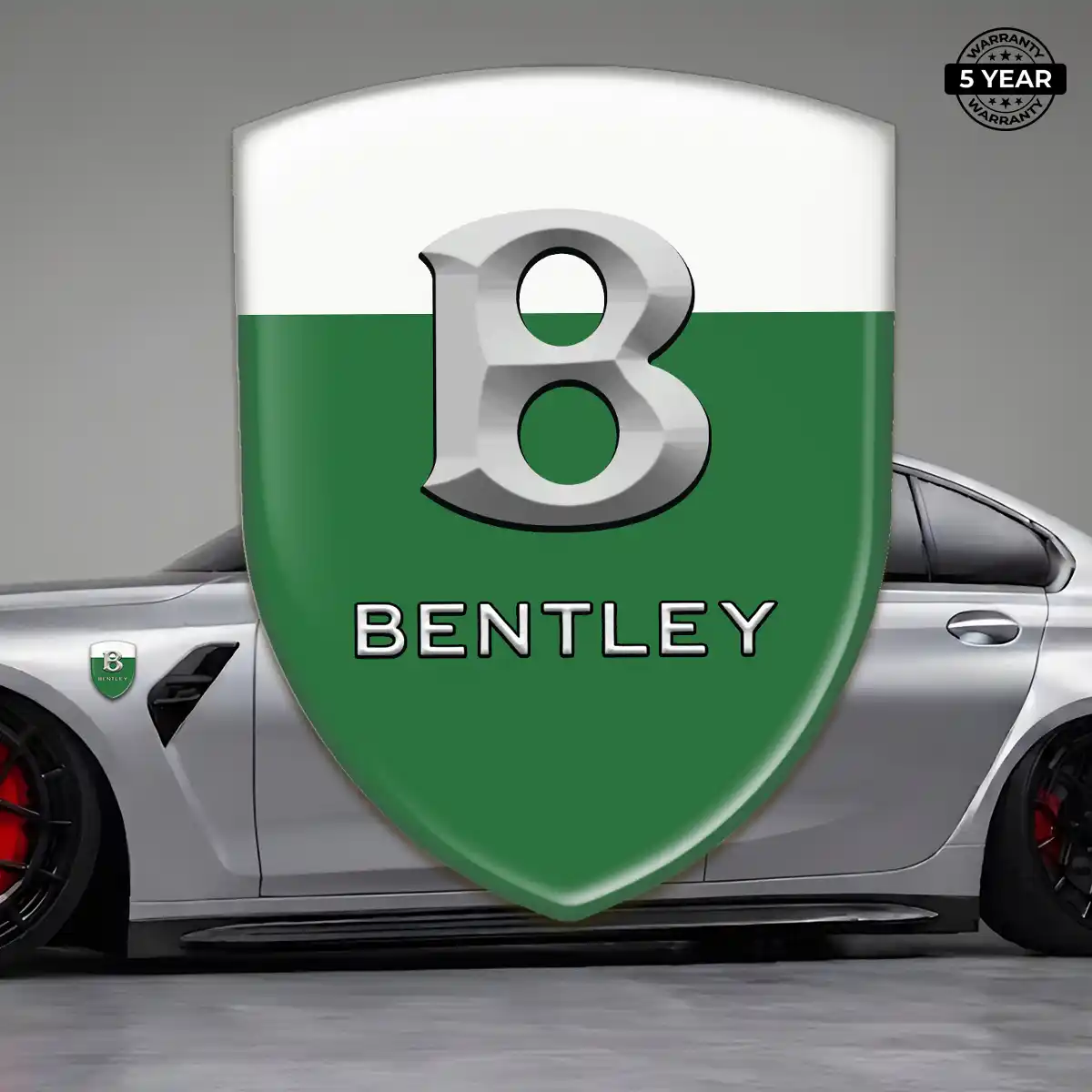 Bentley Domed Car Sticker Outer Style