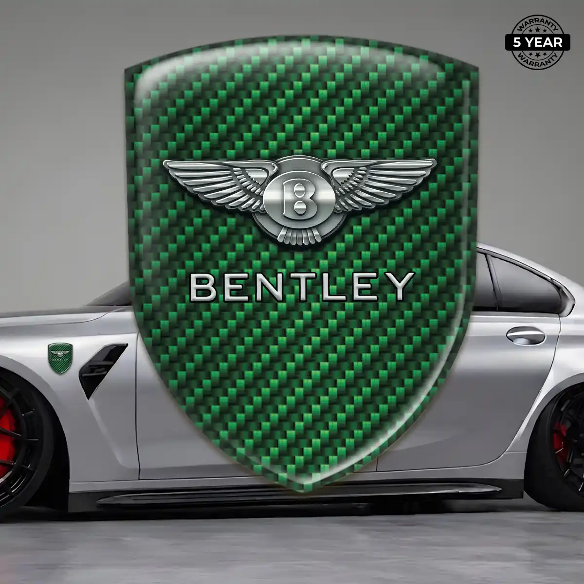 Bentley Domed Car Sticker Premium Dome