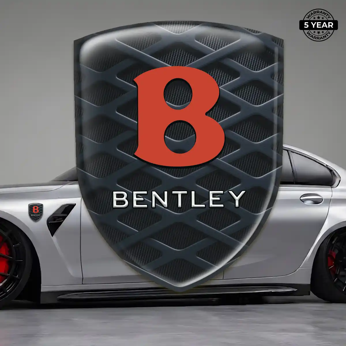 Bentley Domed Car Sticker Prime Quality