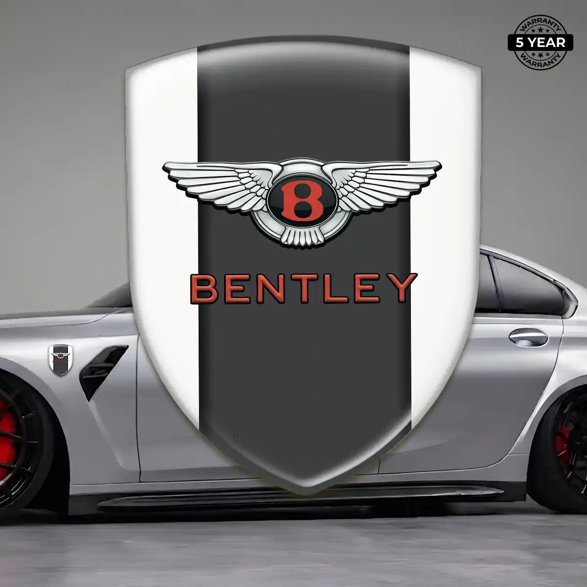 Bentley Domed Car Sticker Resin Luxe