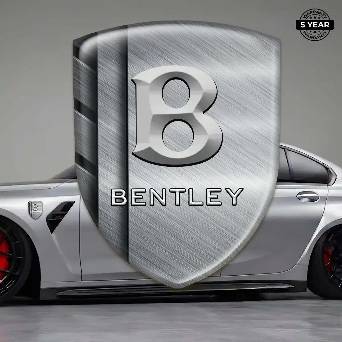 Bentley Domed Car Sticker Sport Tuning