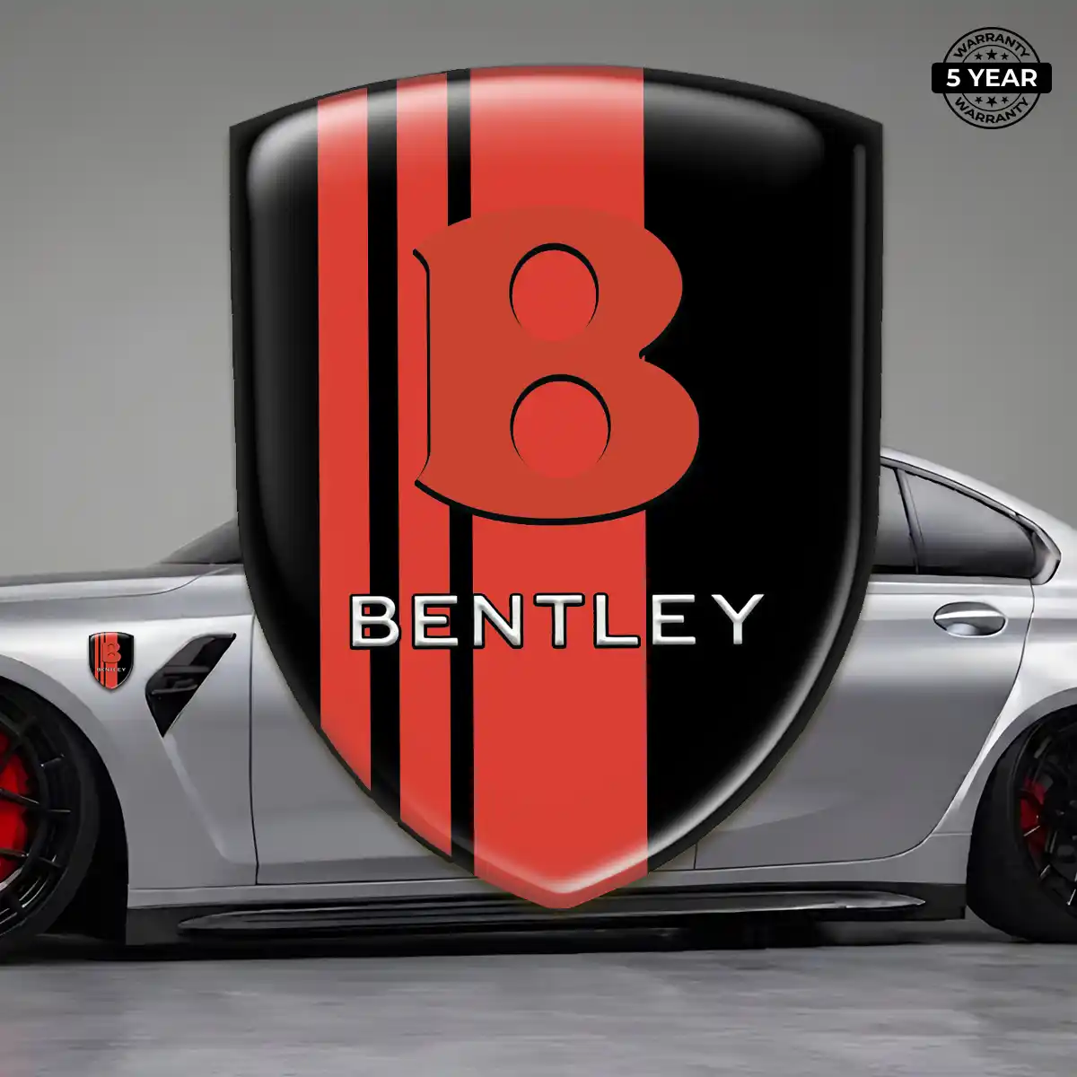 Bentley Domed Car Sticker Superior Craft