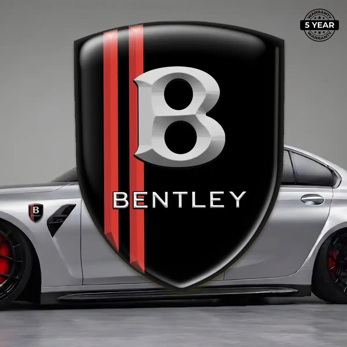 Bentley Domed Decal Auto Tuning