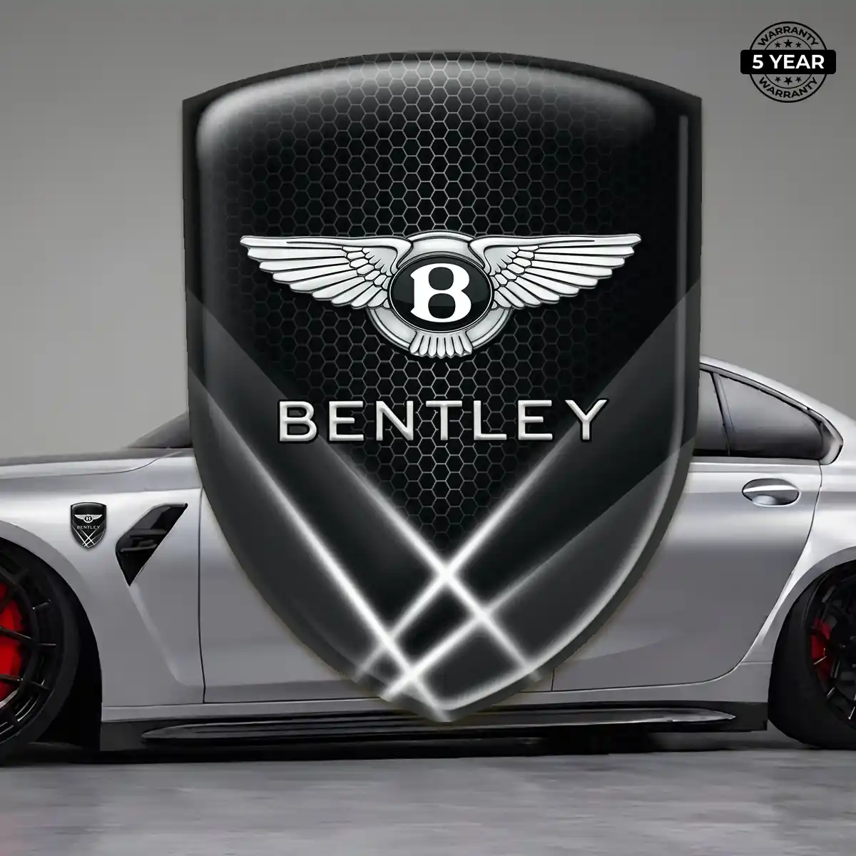 Bentley Domed Decal Refined Design