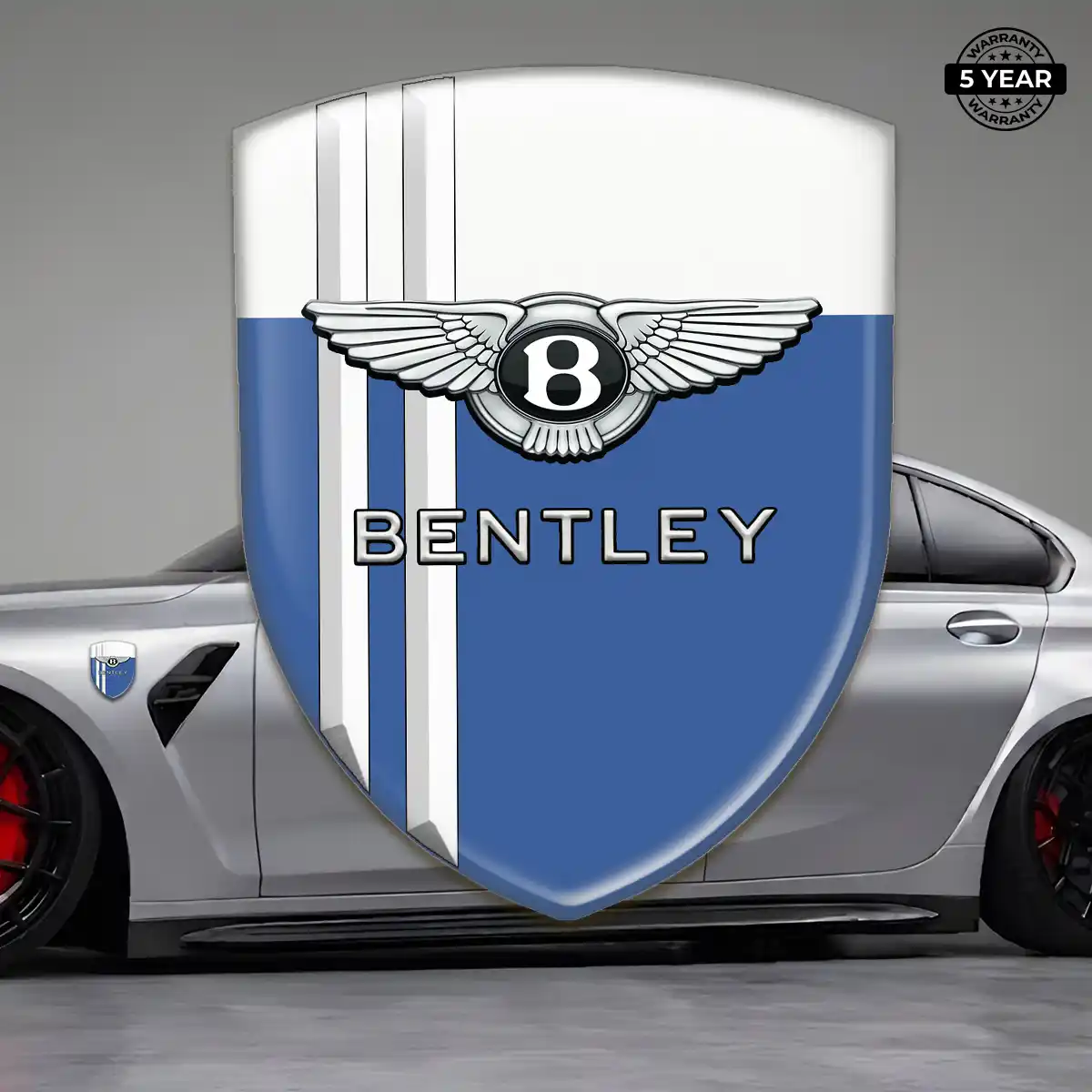 Bentley Domed Decal Sleek Style
