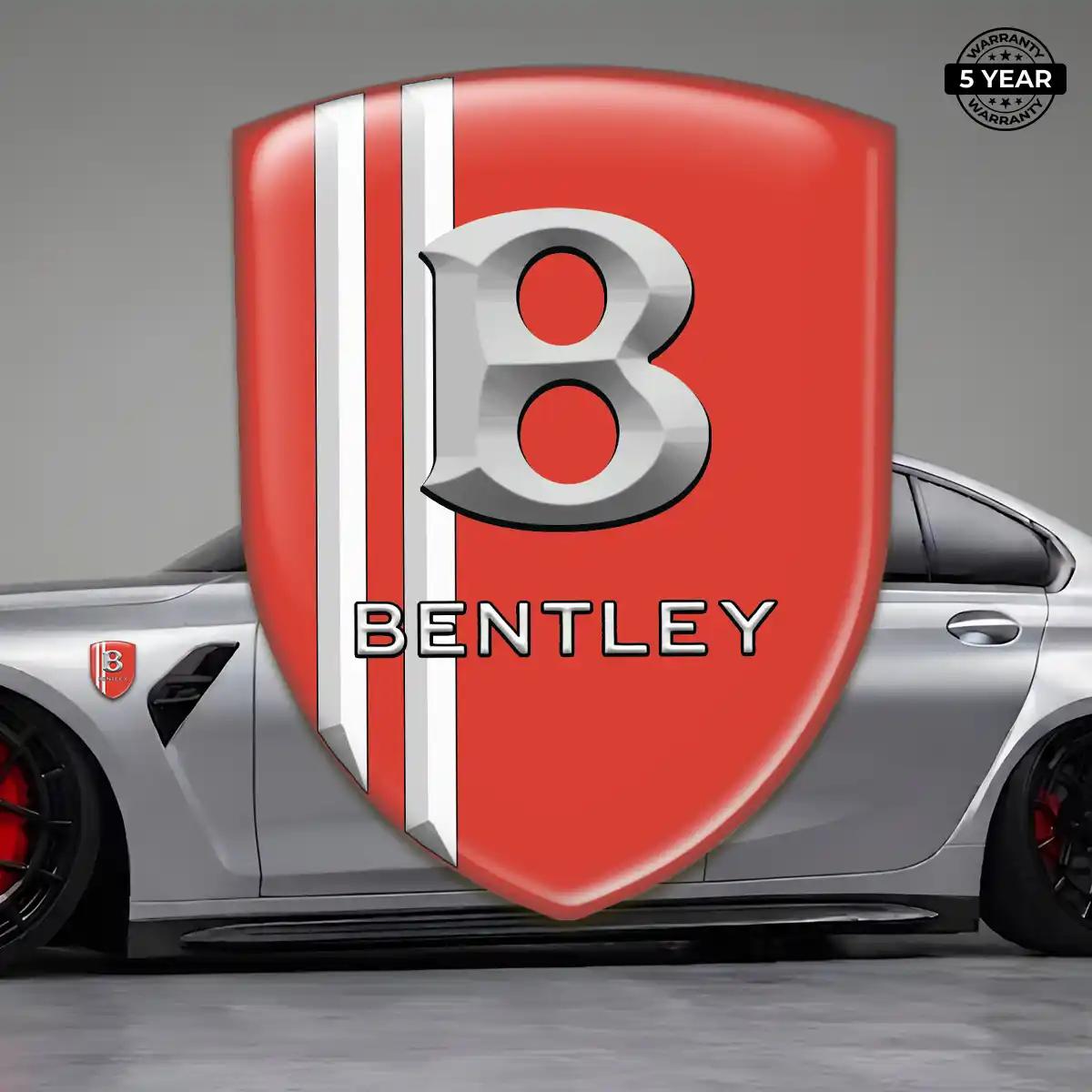 Bentley Domed Emblem Elite Finish