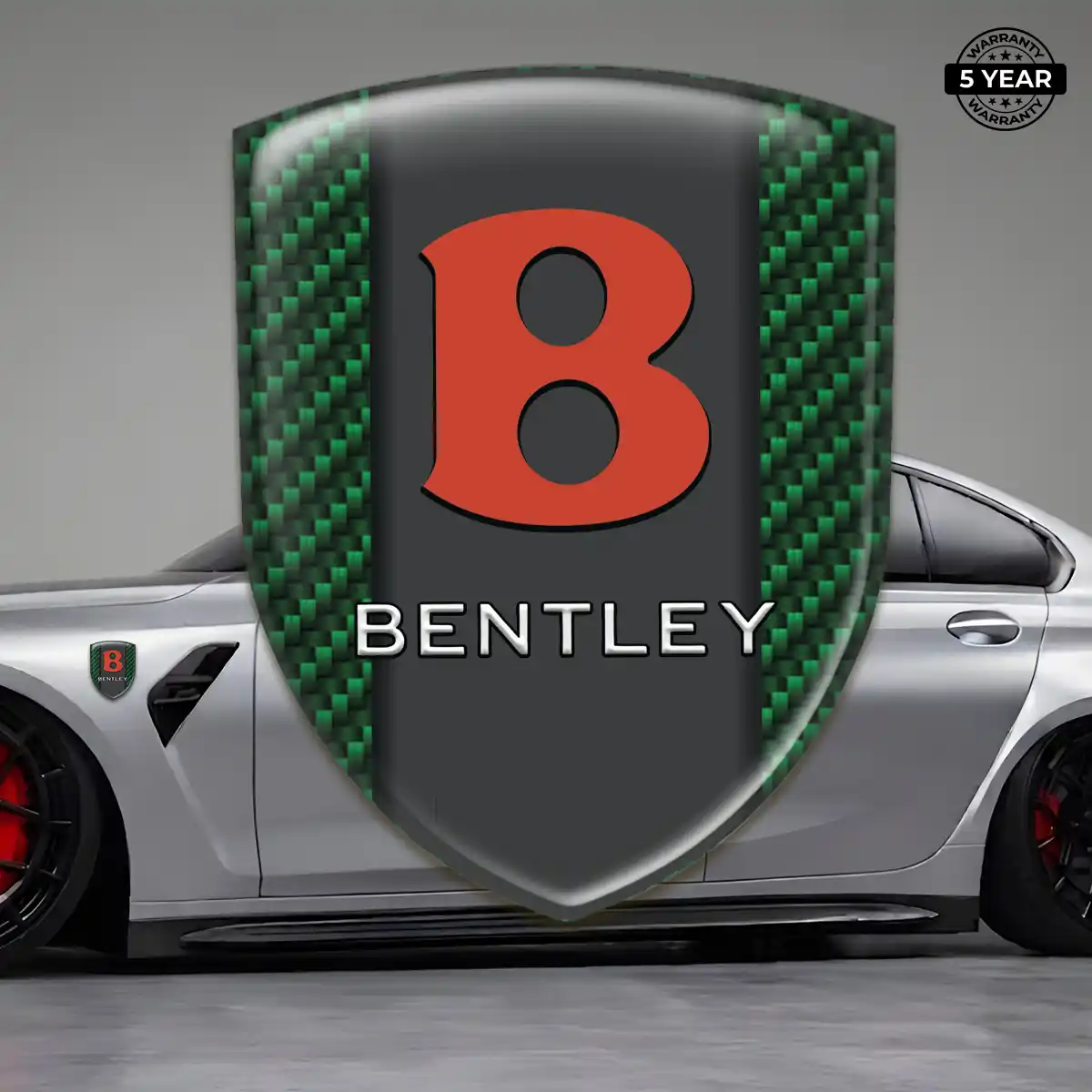 Bentley Domed Emblem Interior Luxe