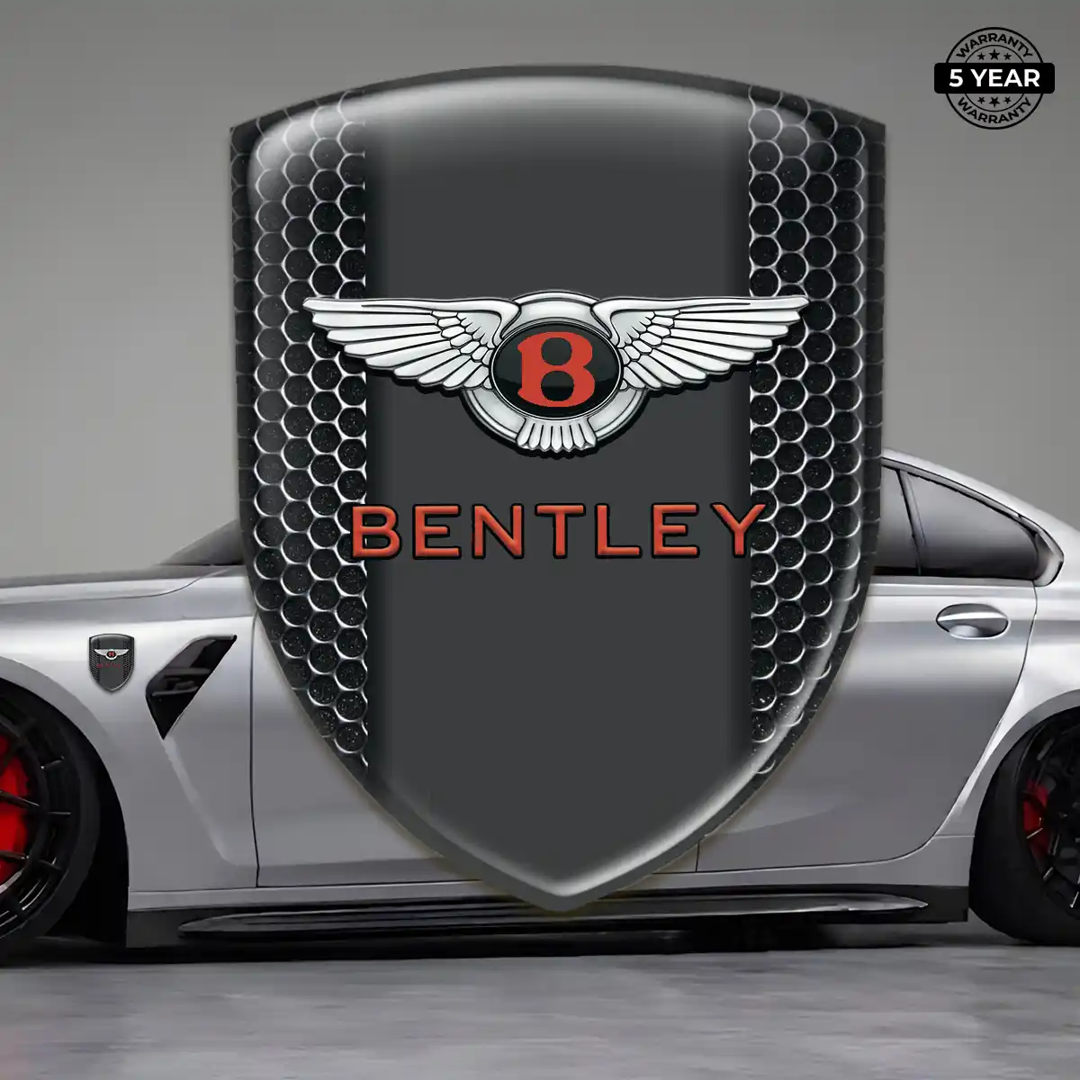 Bentley Domed Emblem Refined Design