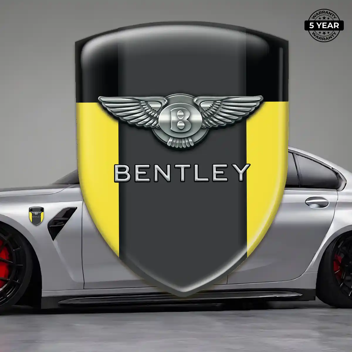 Bentley Domed Emblem Resin Luxe