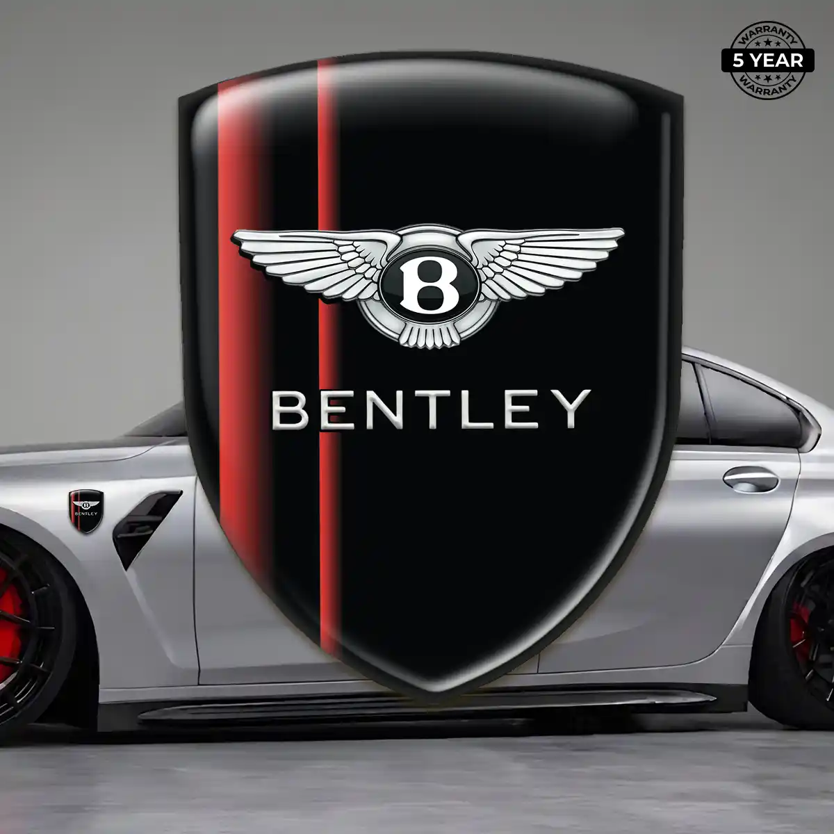 Bentley Domed Logo Decal Auto Tuning