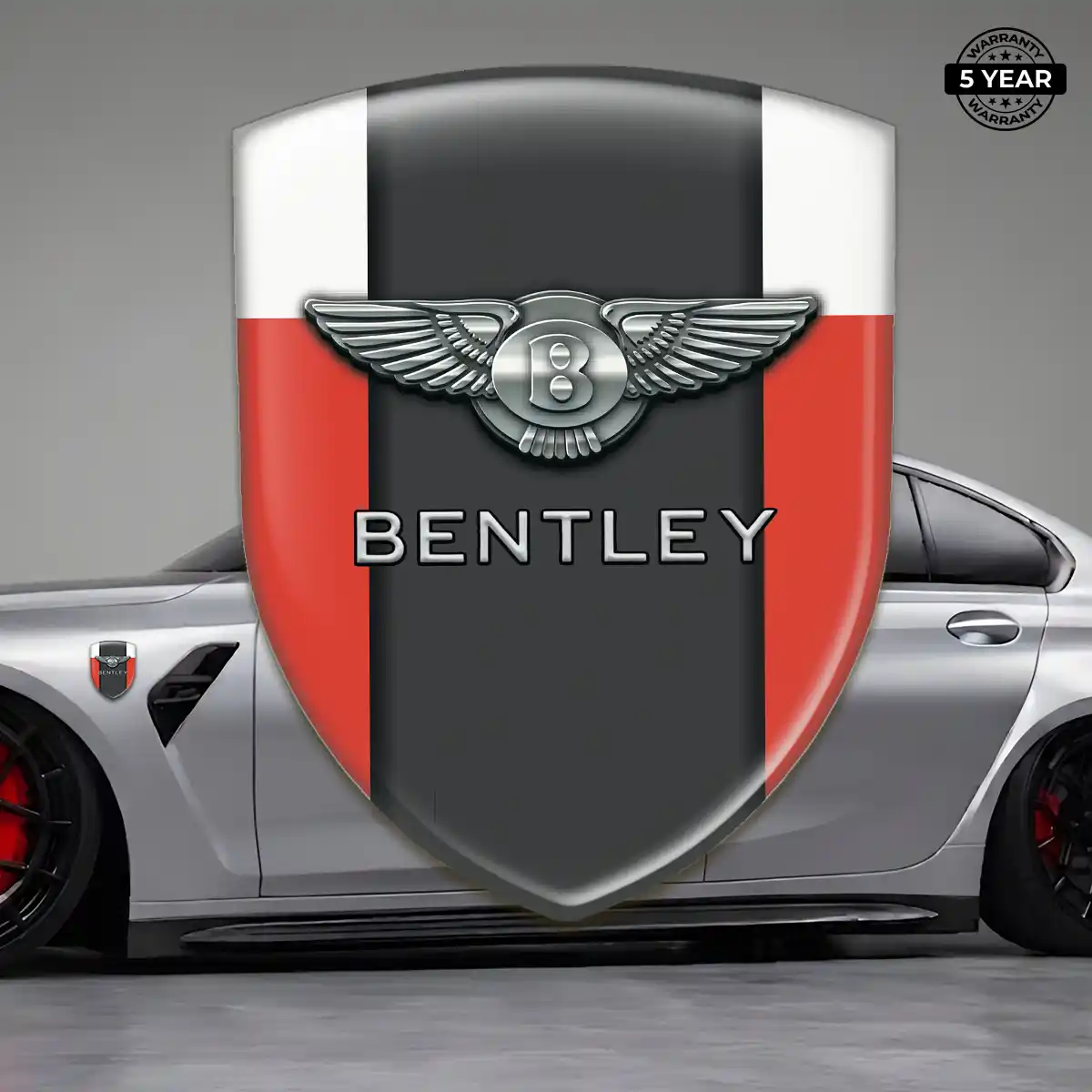 Bentley Domed Logo Decal Cabin Style