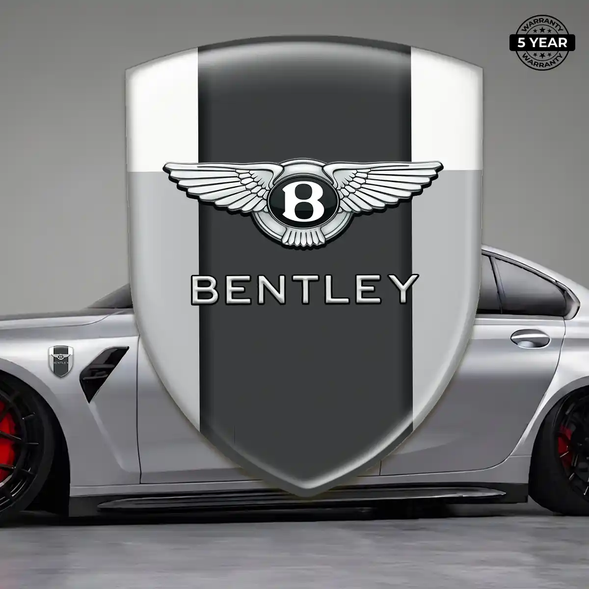 Bentley Domed Logo Decal Elite Finish