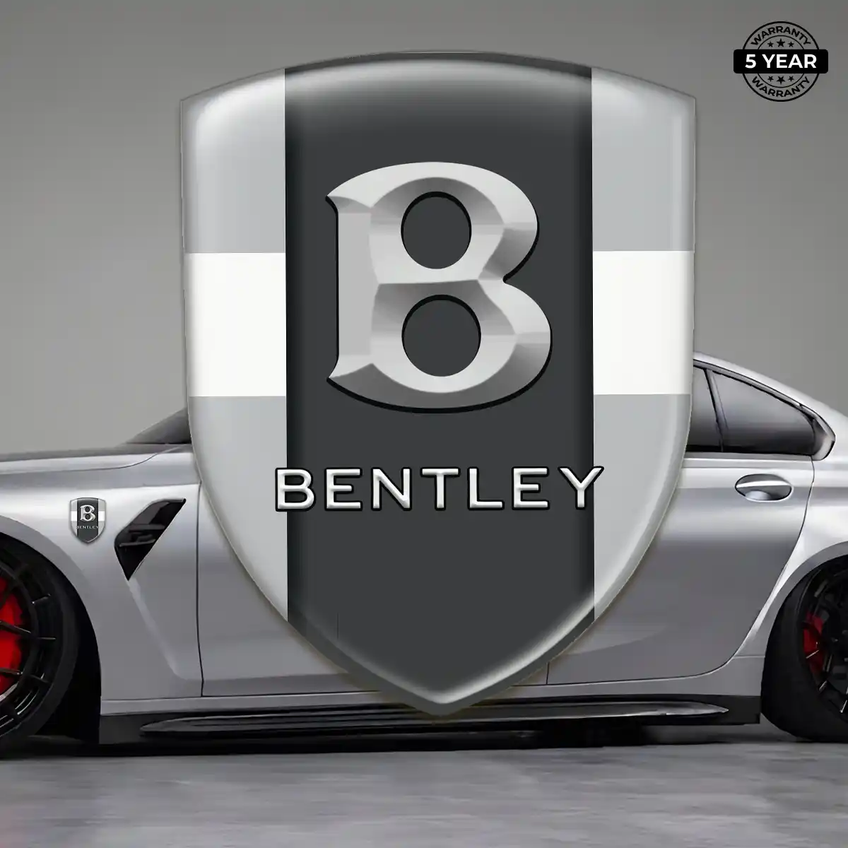 Bentley Domed Logo Decal Interior Luxe