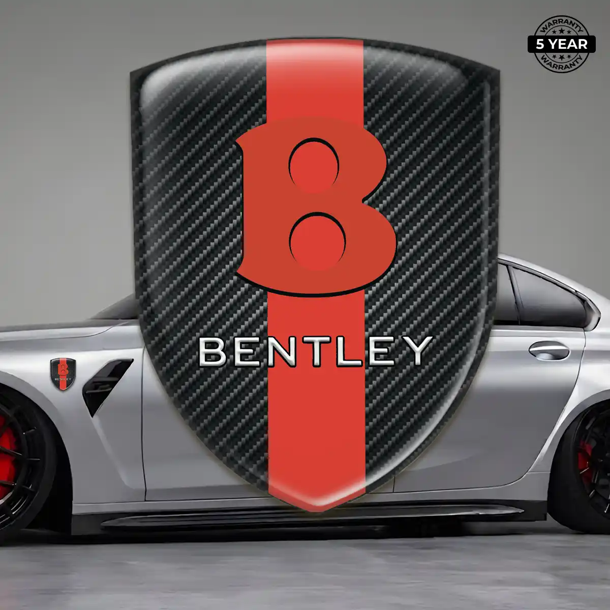Bentley Domed Logo Decal Opulent Line