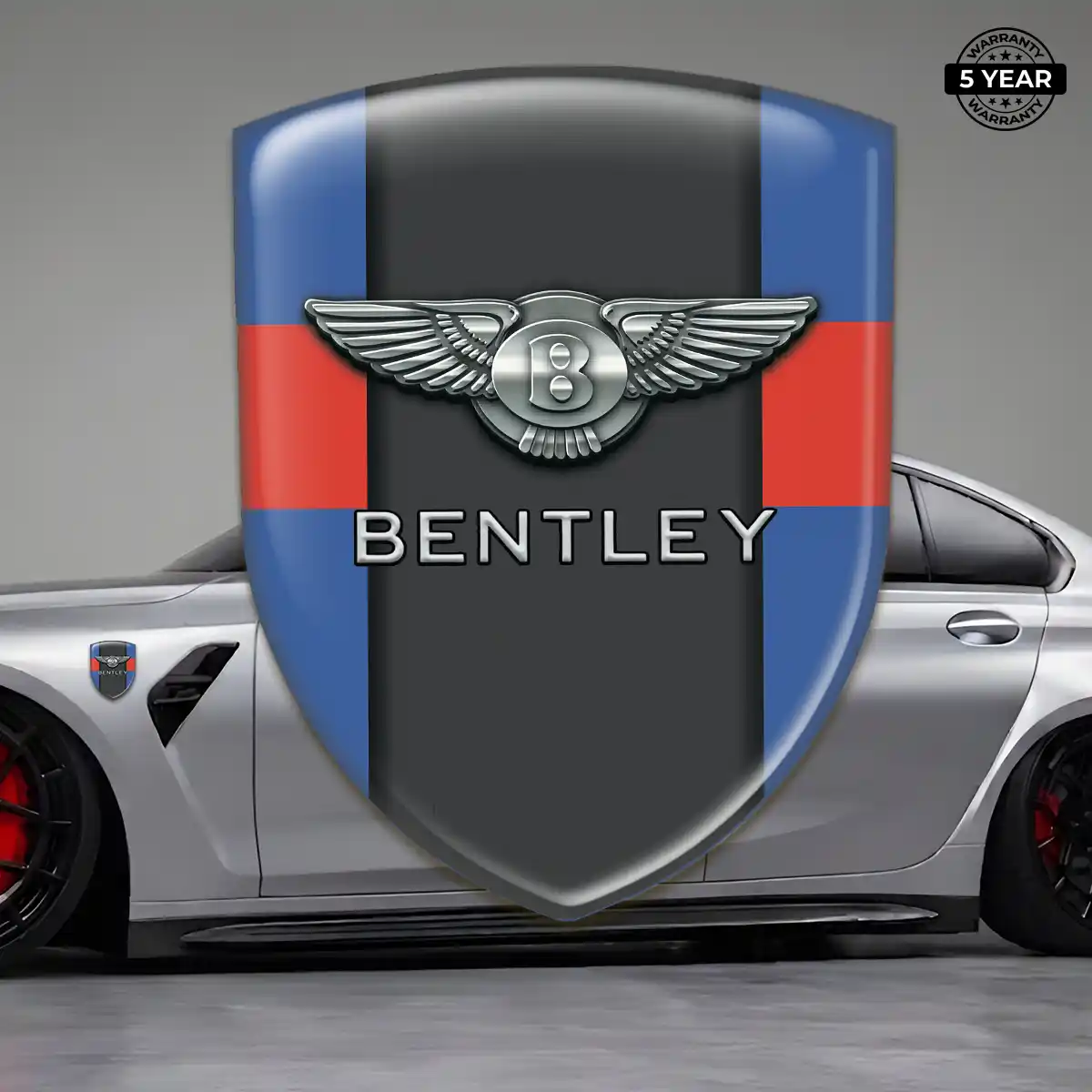 Bentley Domed Logo Decal Outer Style