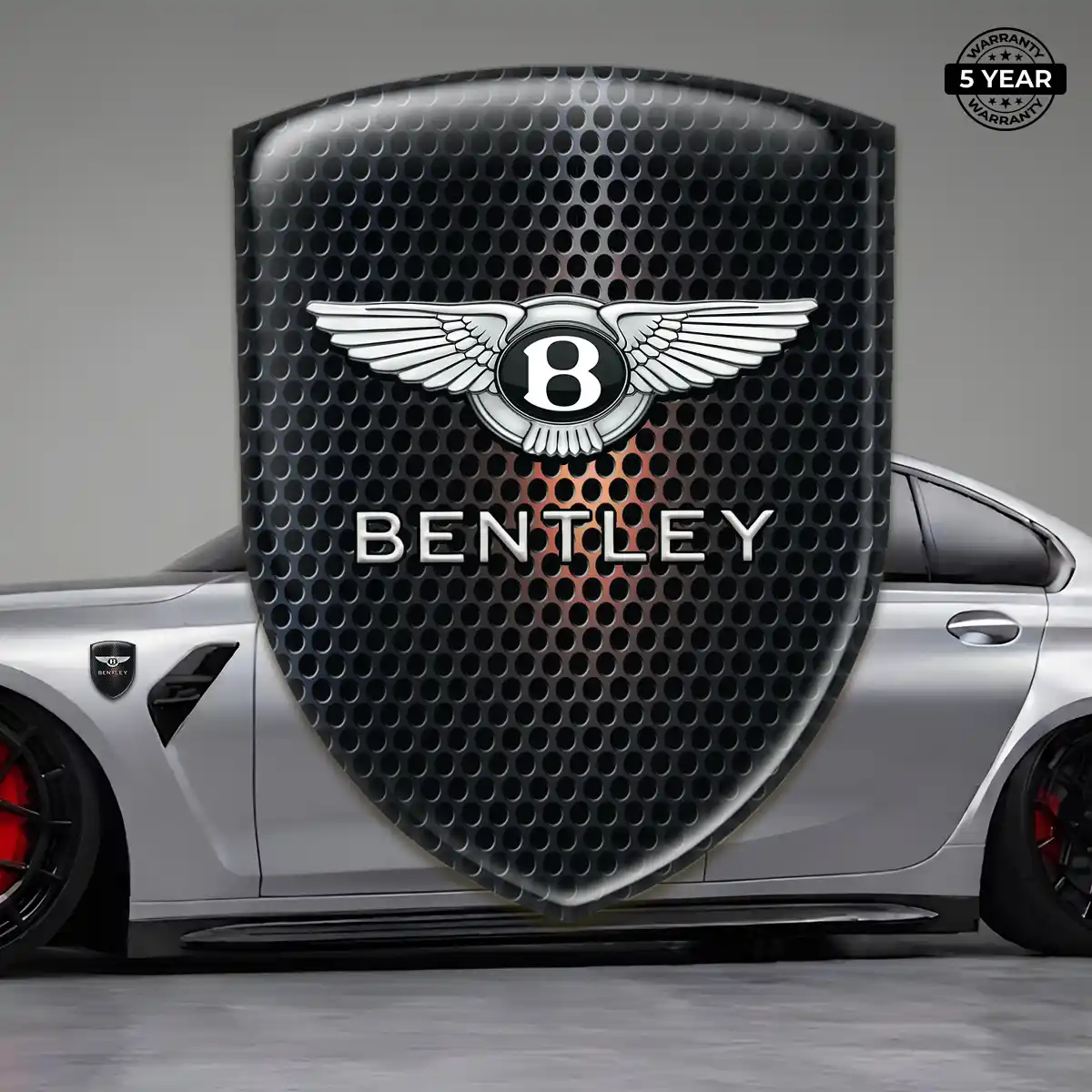 Bentley Domed Logo Decal Refined Design