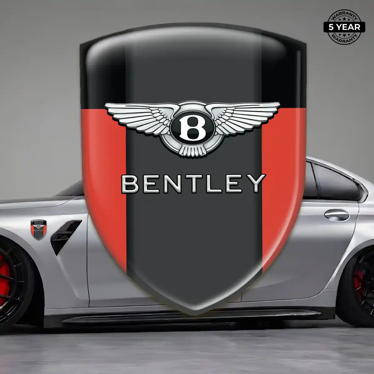Bentley Domed Logo Decal Resin Elite