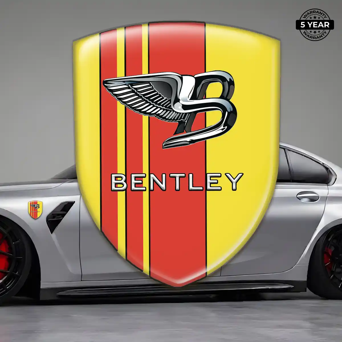 Bentley Domed Logo Sticker Cabin Style